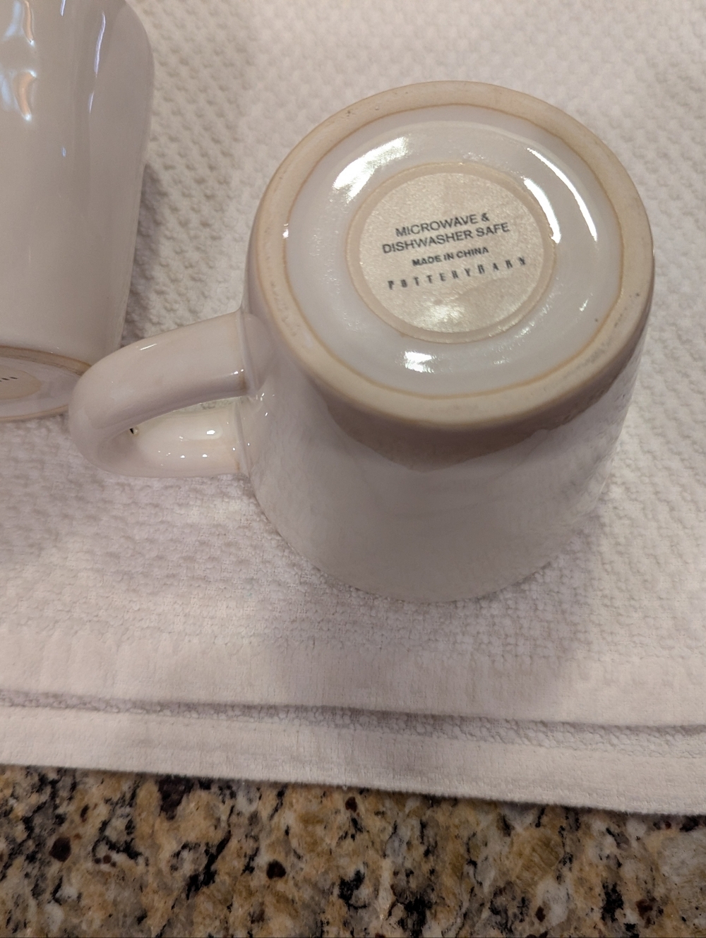 Pottery Barn Snowman Coffee Mugs - Picture 3 of 3